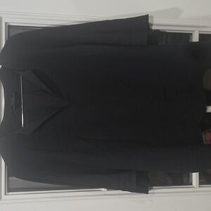 THE ROW Black V-Neck Blouse